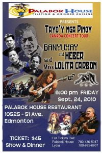Tayo'y Mga Pinoy Concert Poster